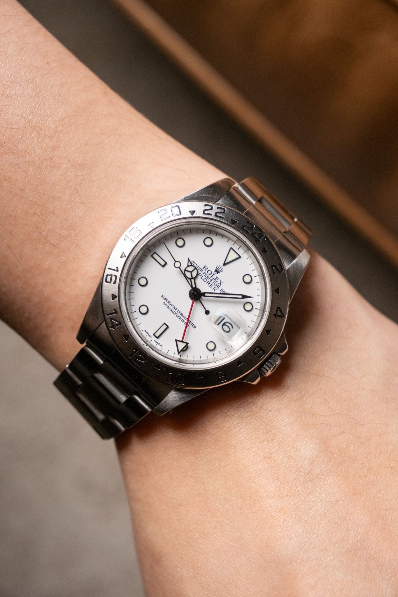 1999 Rolex Explorer 2 Ref. 16570 - Wristory