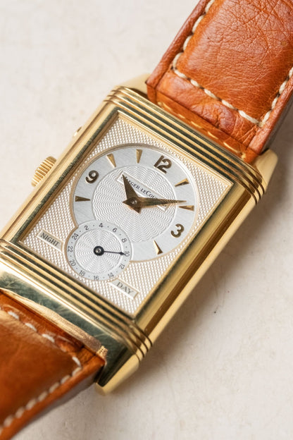2000 Jaeger-LeCoultre Reverso Duoface with 18K JLC Folding Clasp Ref. 270.1.54 - Wristory
