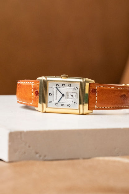 2000 Jaeger-LeCoultre Reverso Duoface with 18K JLC Folding Clasp Ref. 270.1.54 - Wristory