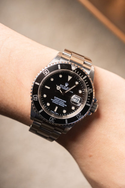 2000 Rolex Submariner Date "A Serial" Ref. 16610 - Wristory