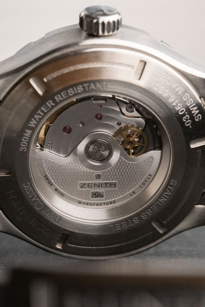 2000 Zenith Defy Classic HMS Black Dial - Wrist Story Pty Ltd