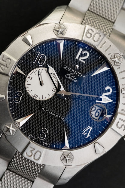 2000 Zenith Defy Classic HMS Black Dial - Wrist Story Pty Ltd