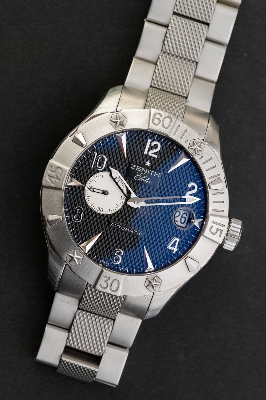 2000 Zenith Defy Classic HMS Black Dial - Wrist Story Pty Ltd