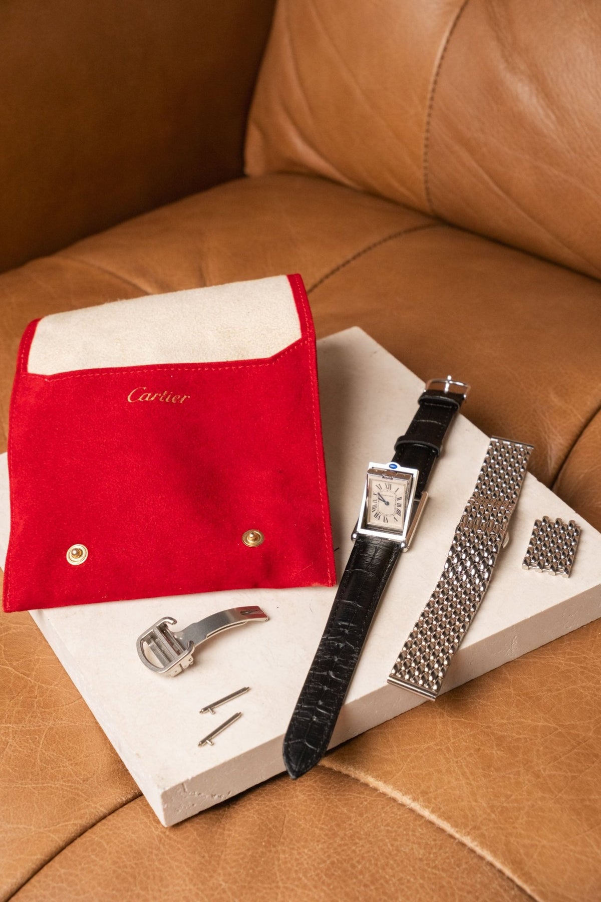 2002 Cartier Tank Basculante Ref. 2405 - Wristory