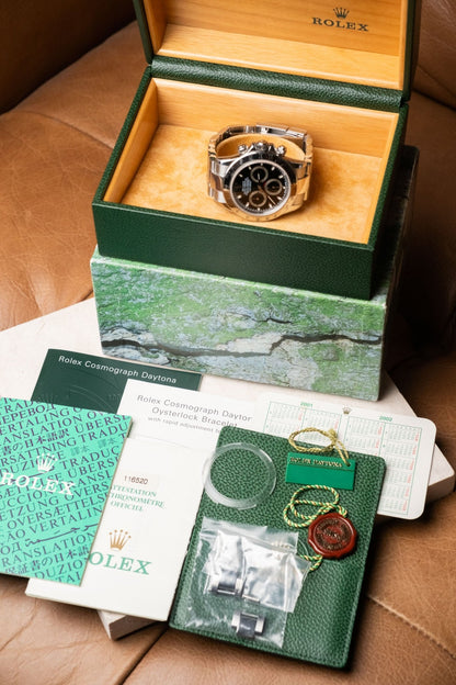 2002 Rolex Daytona Ref. 116520 Collector's Set - Wristory
