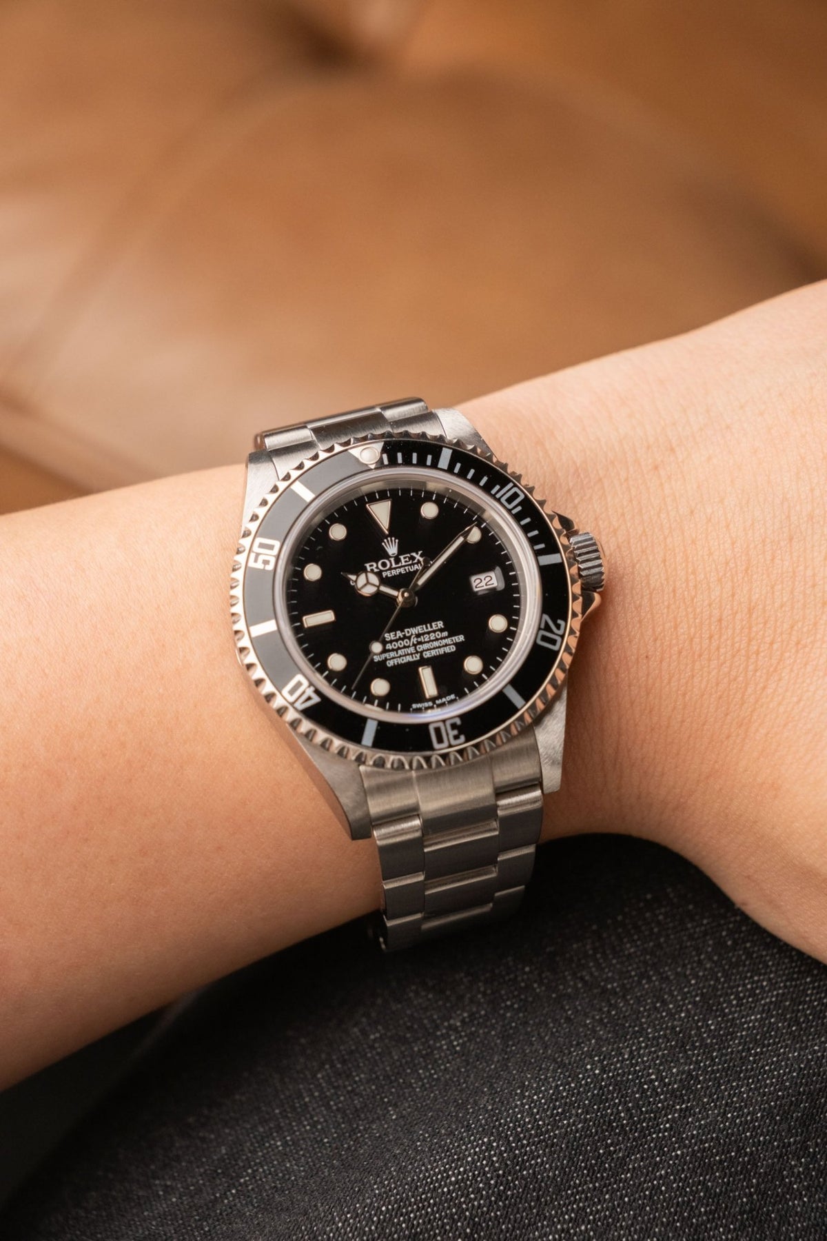 2005 Rolex Sea-Dweller 16600 SuperLuminova - Wristory
