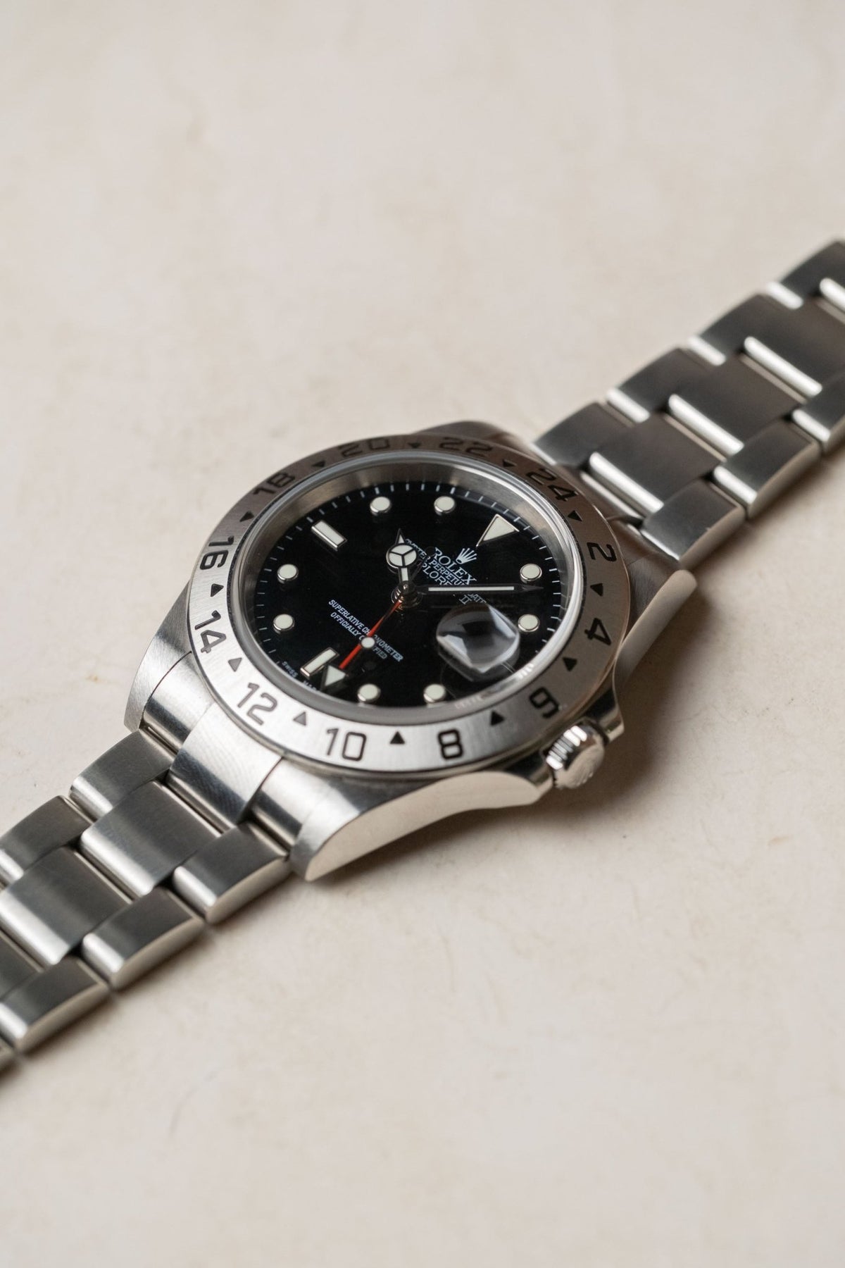 2006 Rolex Explorer II Black Dial Ref. 16570 - Wristory