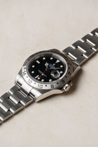 2006 Rolex Explorer II Black Dial Ref. 16570 - Wristory