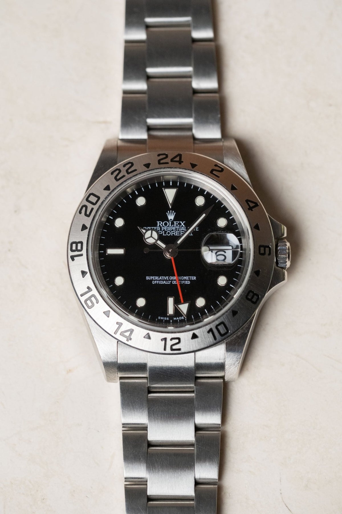2006 Rolex Explorer II Black Dial Ref. 16570 - Wristory