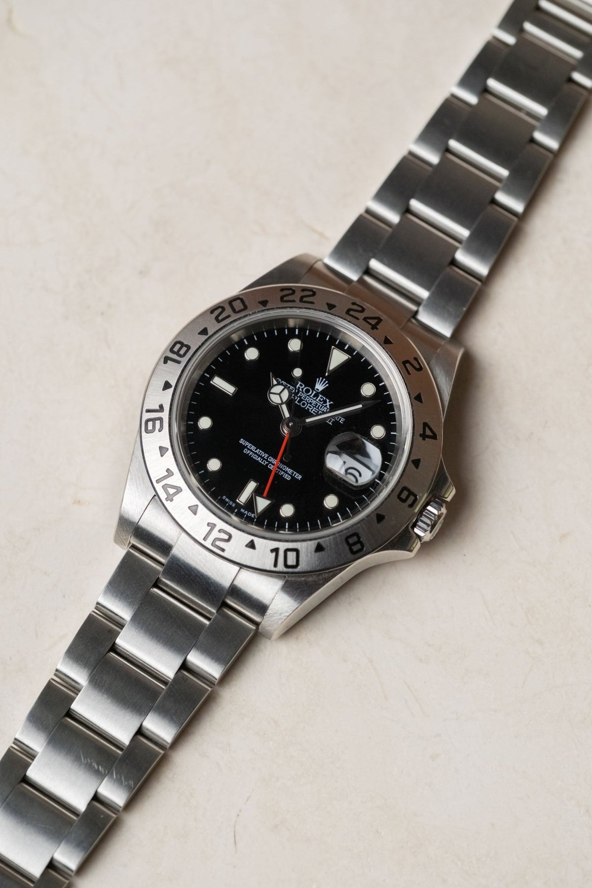 2006 Rolex Explorer II Black Dial Ref. 16570 - Wristory