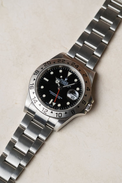 2006 Rolex Explorer II Black Dial Ref. 16570 - Wristory