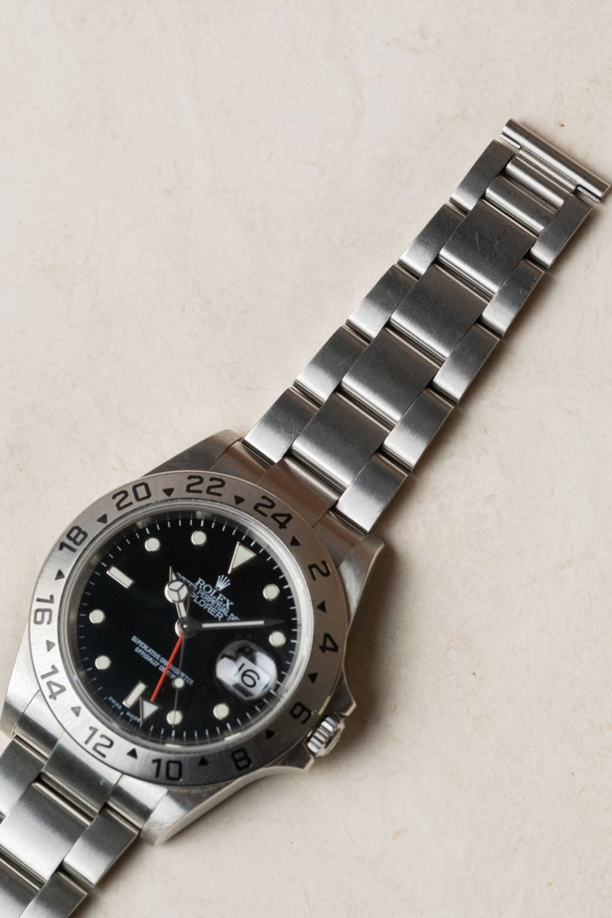 2006 Rolex Explorer II Black Dial Ref. 16570 - Wristory