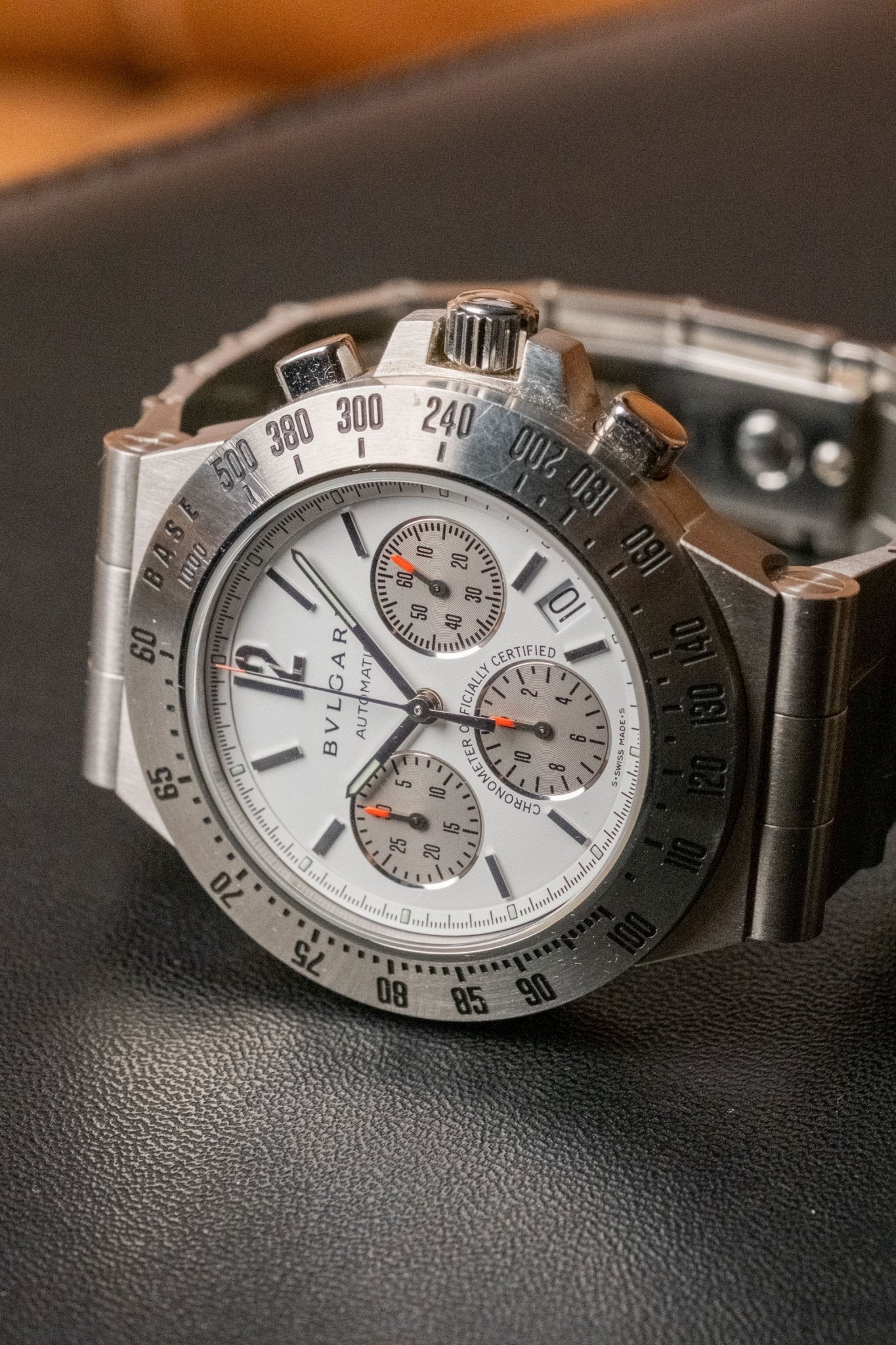 2008 BVLGARI Diagono Steel Chronograph - Wrist Story Pty Ltd
