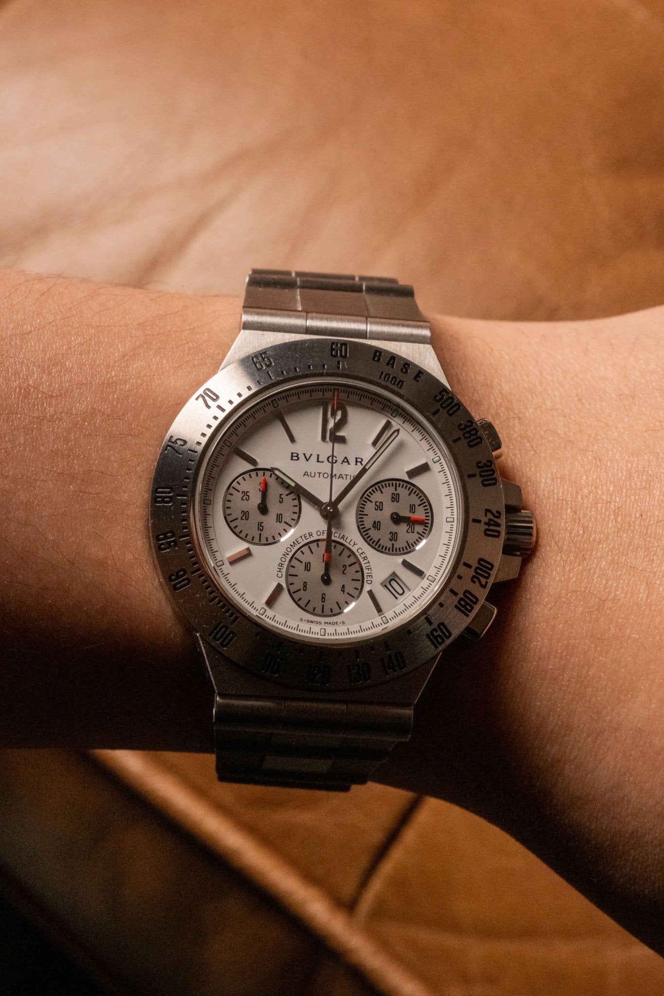 2008 BVLGARI Diagono Steel Chronograph - Wrist Story Pty Ltd