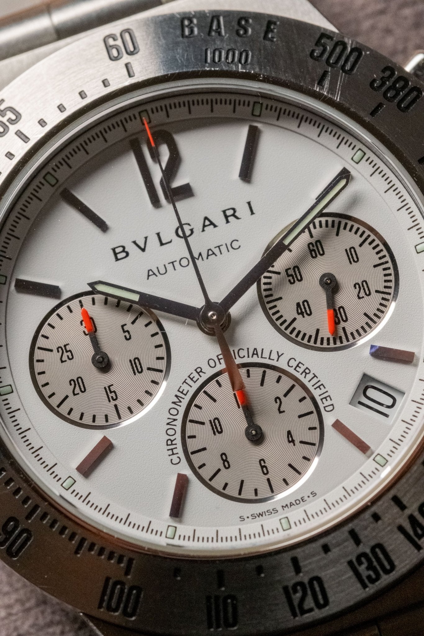 2008 BVLGARI Diagono Steel Chronograph - Wrist Story Pty Ltd