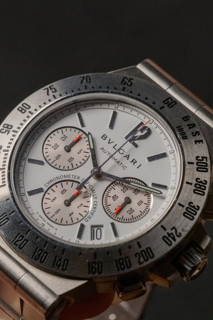 2008 BVLGARI Diagono Steel Chronograph - Wrist Story Pty Ltd
