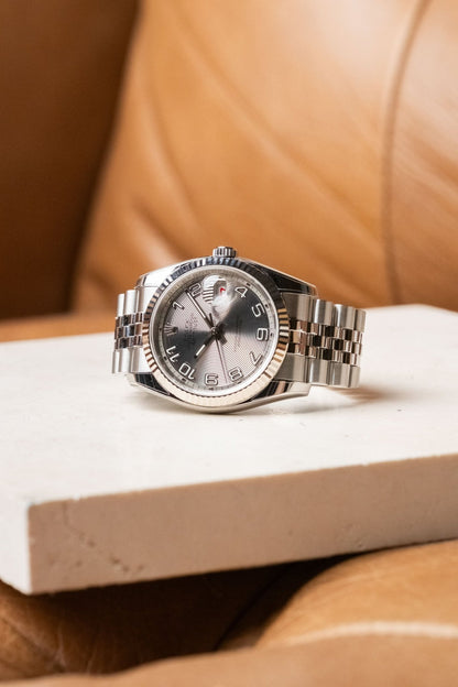 2009 Rolex Datejust 36 Concentric Racing Dial / Roulette Date "NOS" 116234 - Wristory