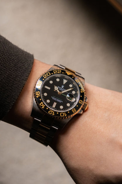 2009 Rolex GMT - Master II “Green Arrow” Two - Tone 40mm Ref. 116713 - Wristory