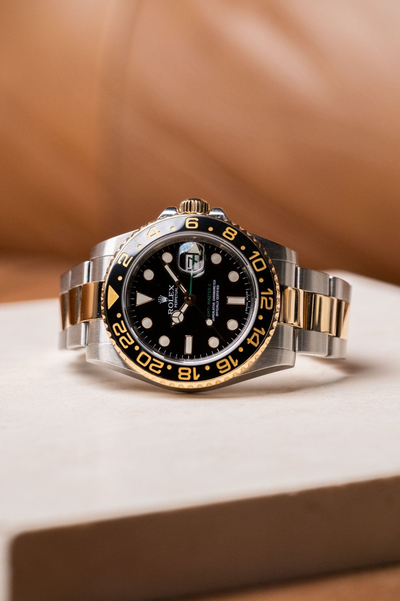 2009 Rolex GMT - Master II “Green Arrow” Two - Tone 40mm Ref. 116713 - Wristory