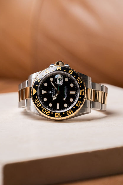 2009 Rolex GMT - Master II “Green Arrow” Two - Tone 40mm Ref. 116713 - Wristory