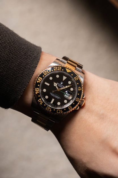 2009 Rolex GMT - Master II “Green Arrow” Two - Tone 40mm Ref. 116713 - Wristory