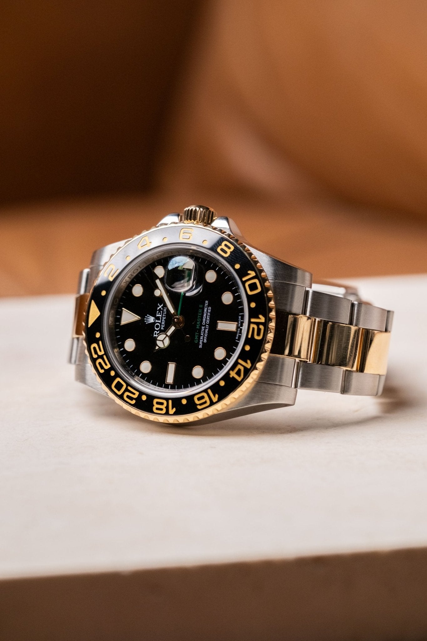 2009 Rolex GMT - Master II “Green Arrow” Two - Tone 40mm Ref. 116713 - Wristory