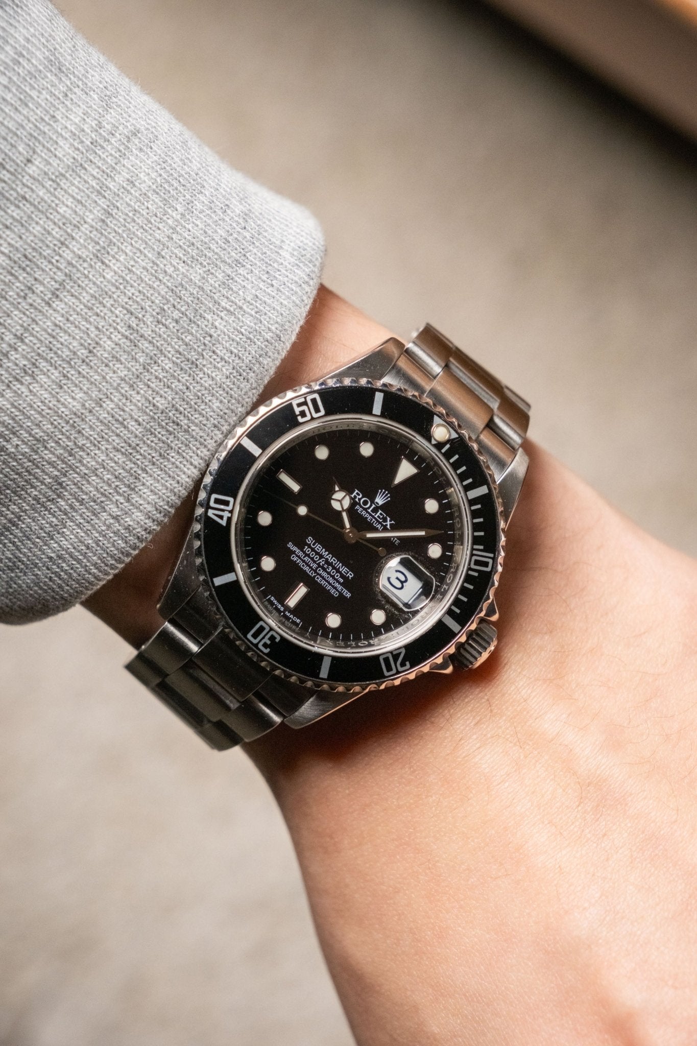 2009 Rolex Submariner "Engraved Rehaut" Ref. 16610 - Wristory