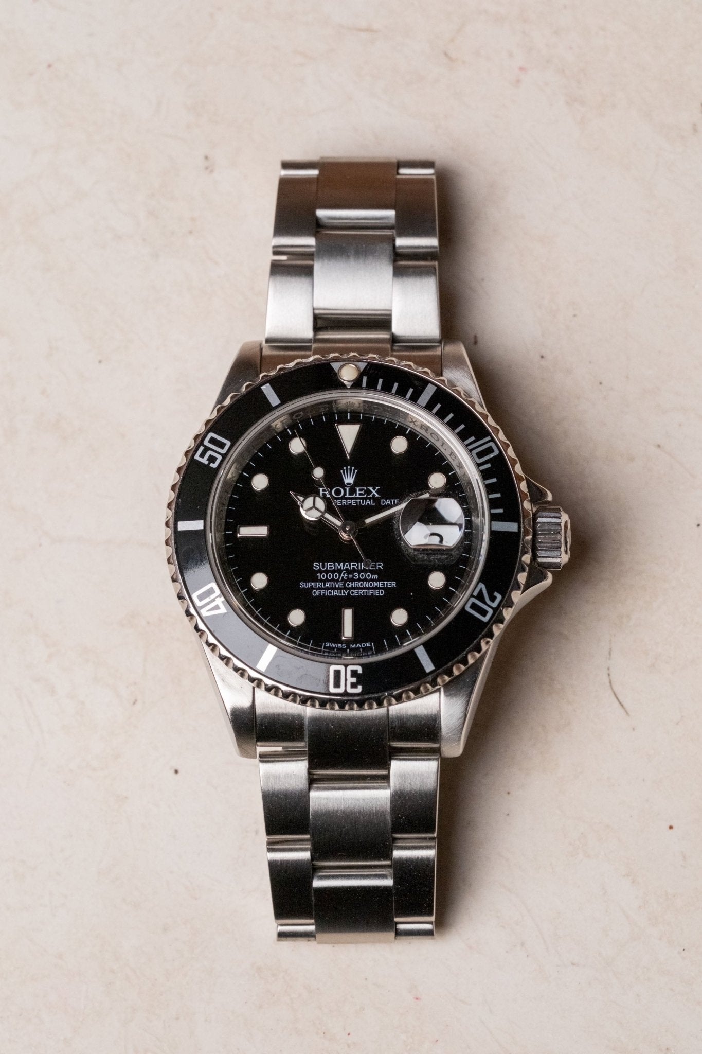 2009 Rolex Submariner "Engraved Rehaut" Ref. 16610 - Wristory