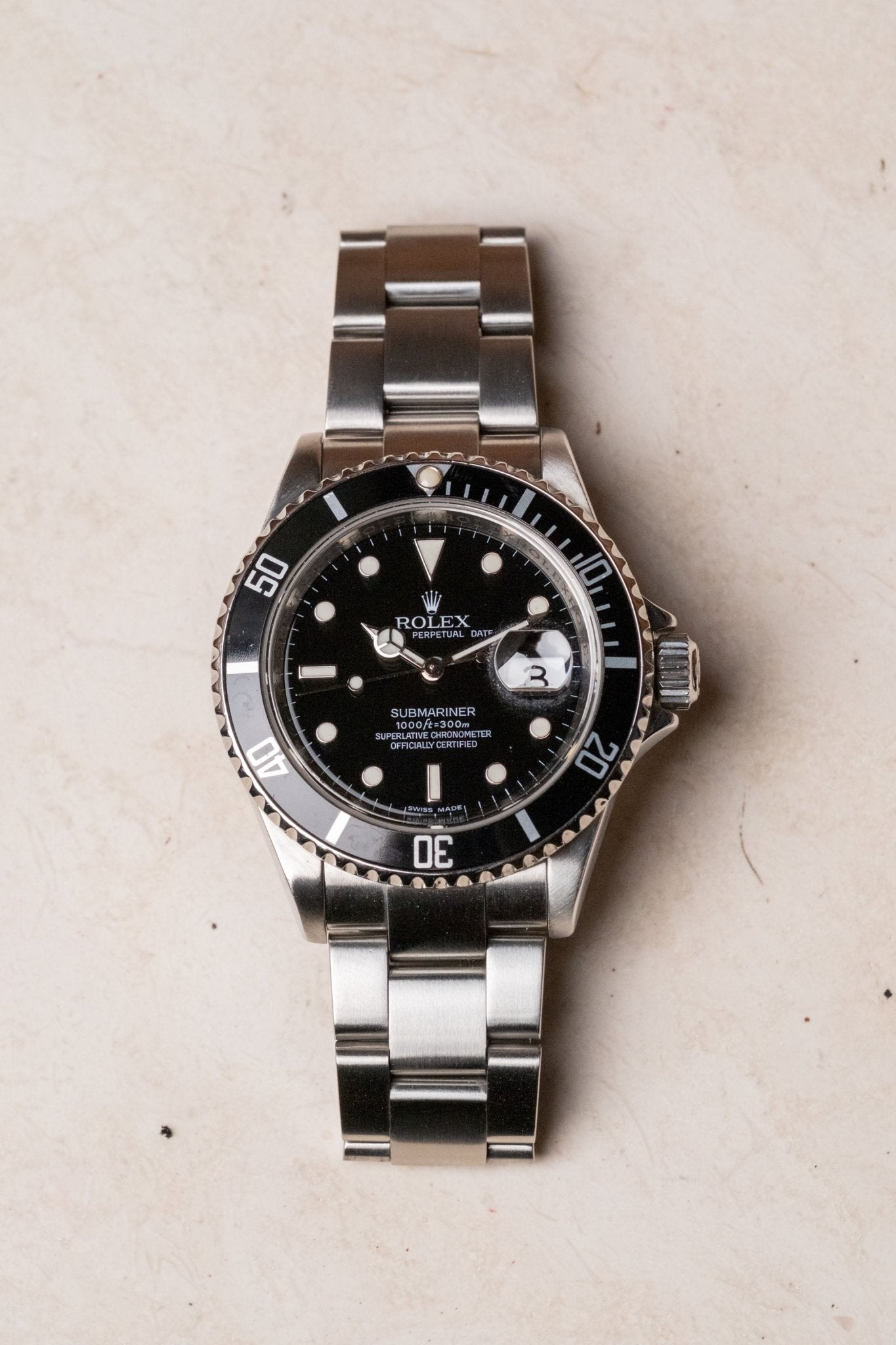 2009 Rolex Submariner "Engraved Rehaut" Ref. 16610 - Wristory