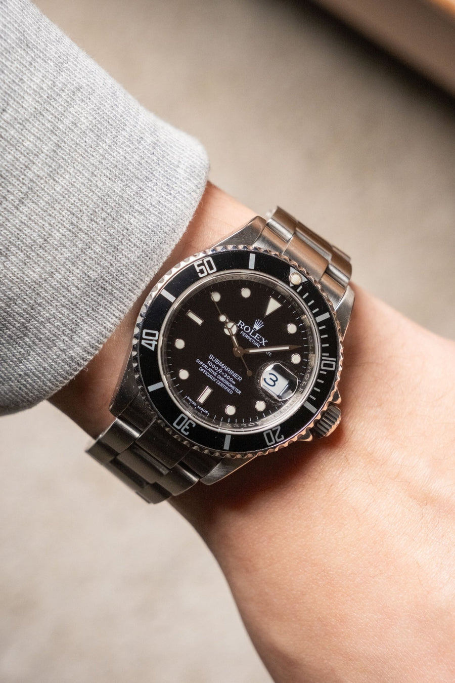 2009 Rolex Submariner "Engraved Rehaut" Ref. 16610 - Wristory