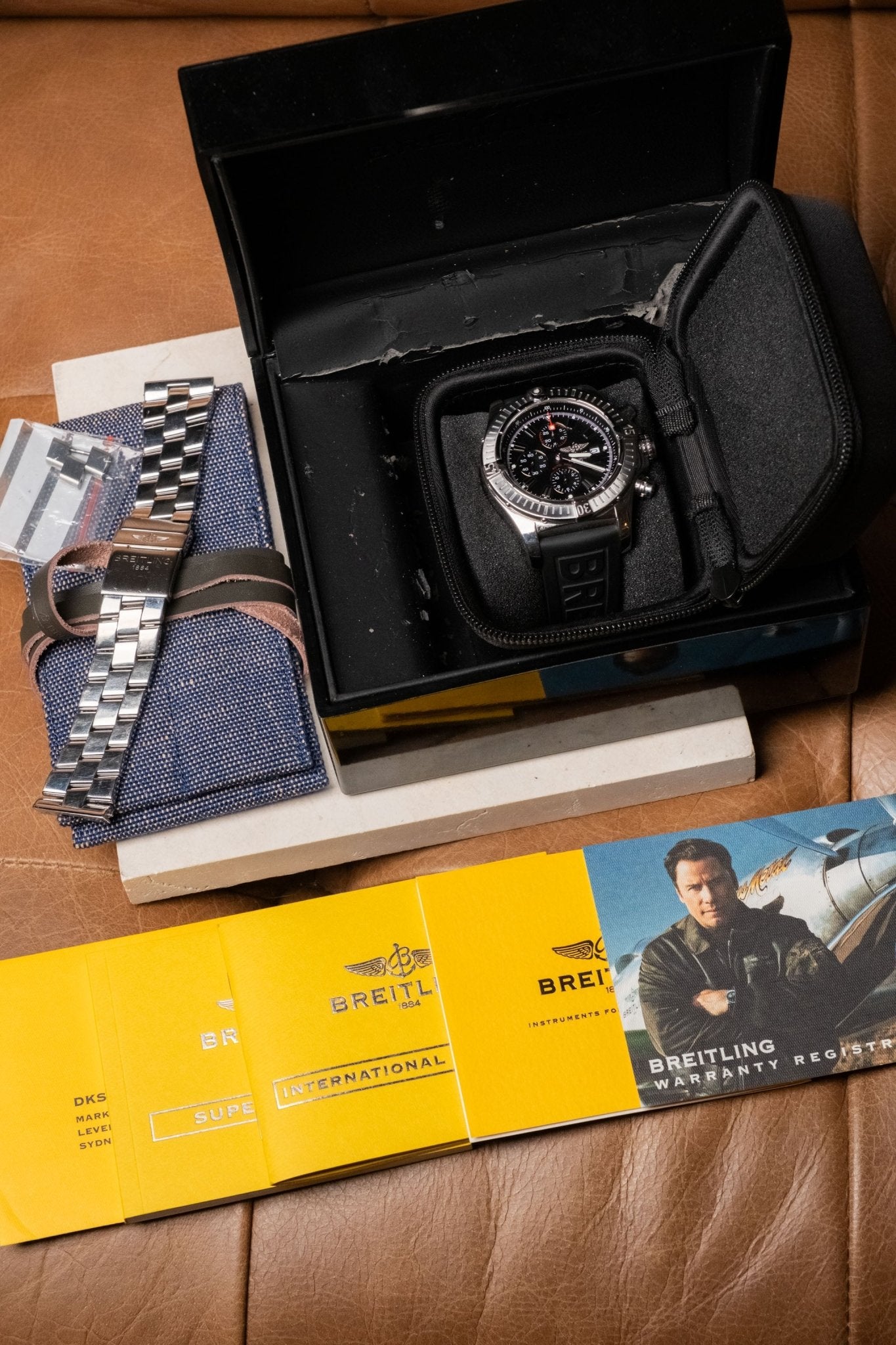 2010 Breitling Super Avenger Ref A1337011/B907 - Wristory