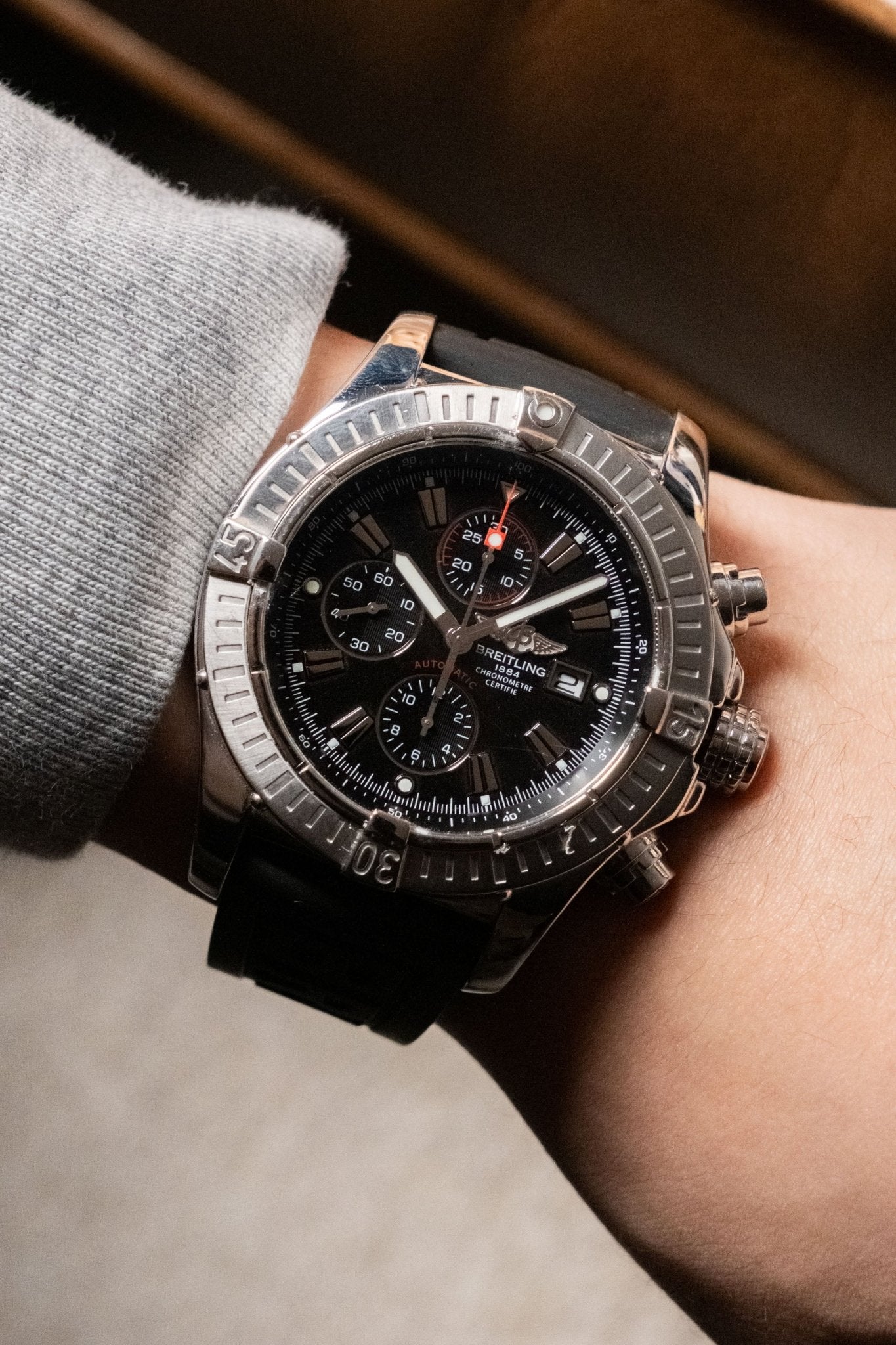 2010 Breitling Super Avenger Ref A1337011/B907 - Wristory