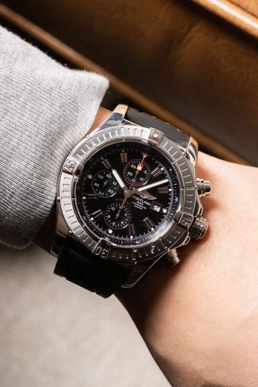 2010 Breitling Super Avenger Ref A1337011/B907 - Wristory