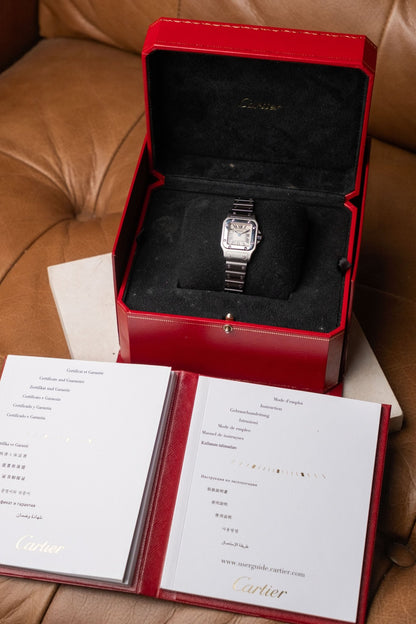2010 Cartier Santos Galbée Ref. 1565 - Wristory