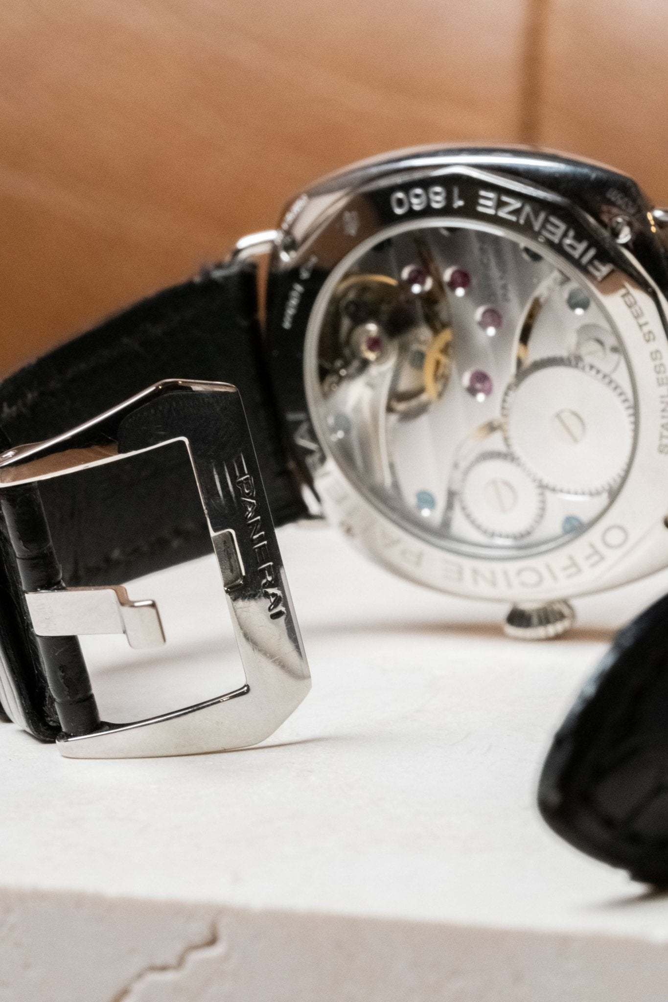 2010 Officine Panerai Radiomir “Sandwich Dial” PAM 00210 Details