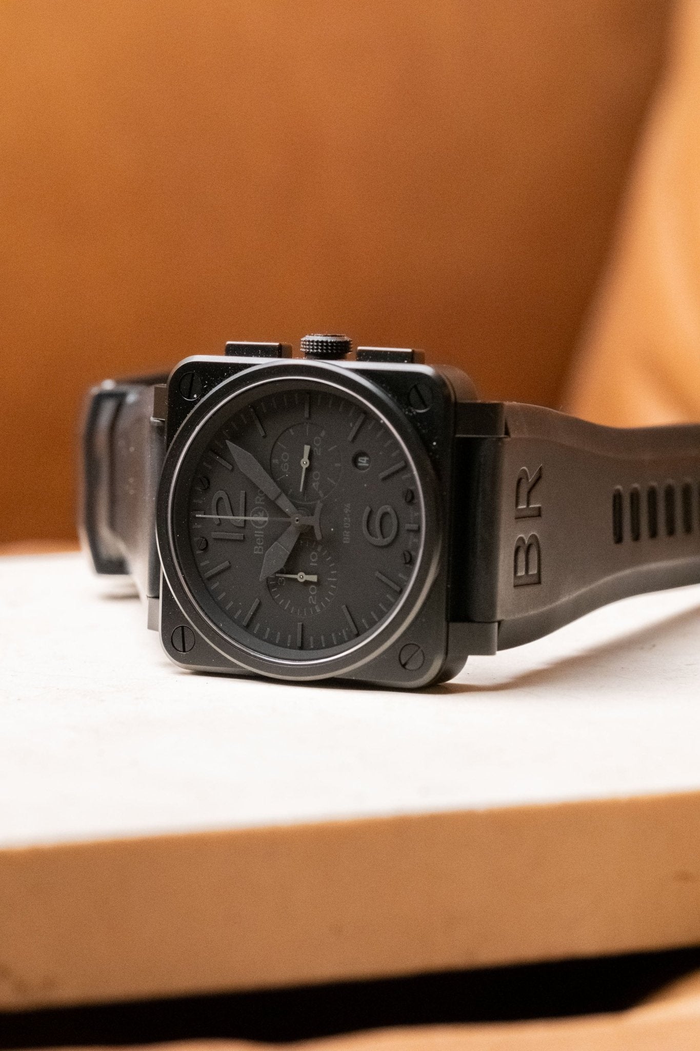 2011 Bell & Ross BR 03-94 Phantom Chronograph 42mm Ref. BR03 - 94 - Wristory