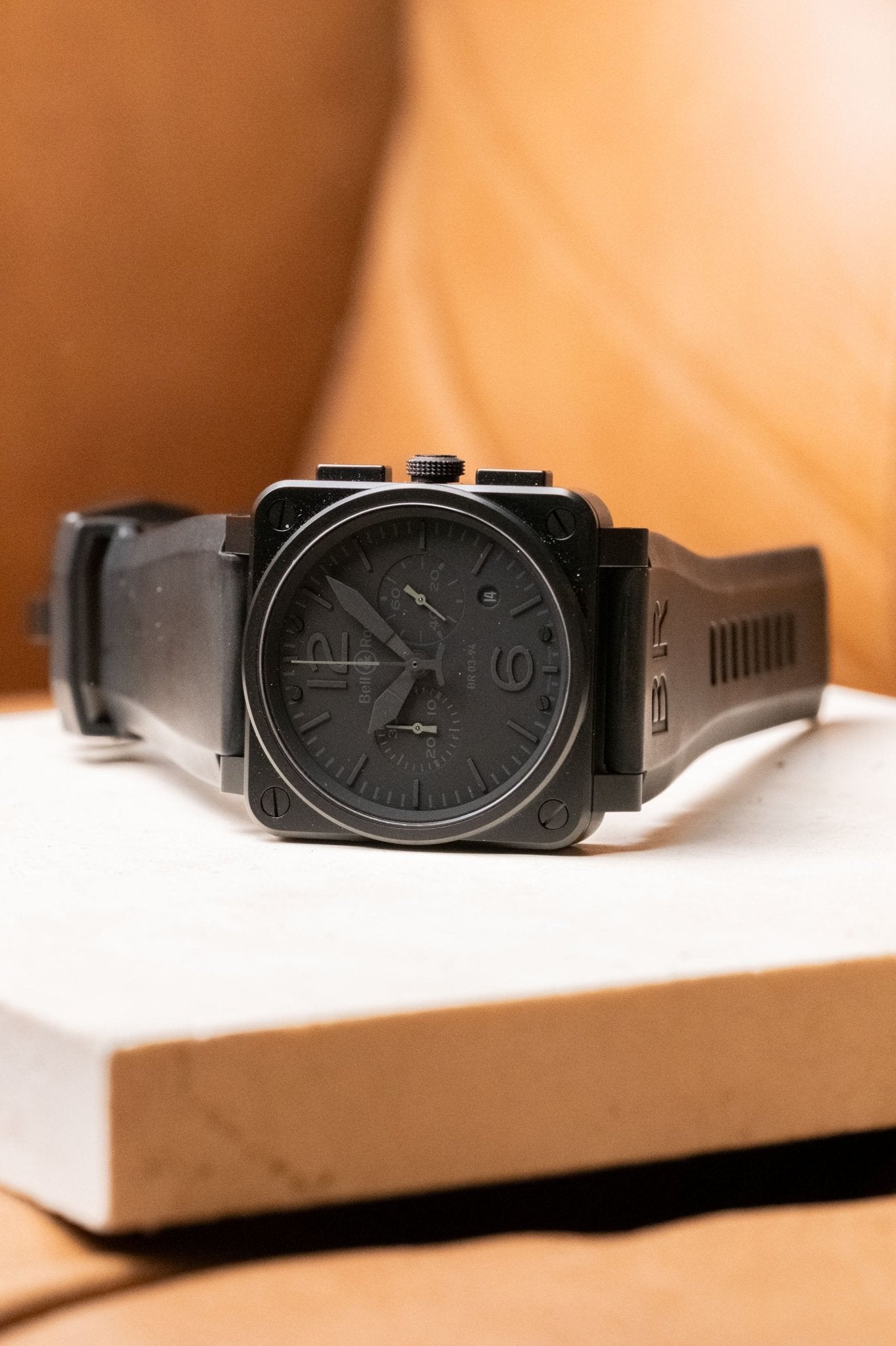 2011 Bell & Ross BR 03-94 Phantom Chronograph 42mm Ref. BR03 - 94 - Wristory