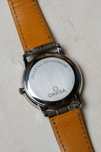 2012 OMEGA Deville Prestige 4875.50.01 caseback view