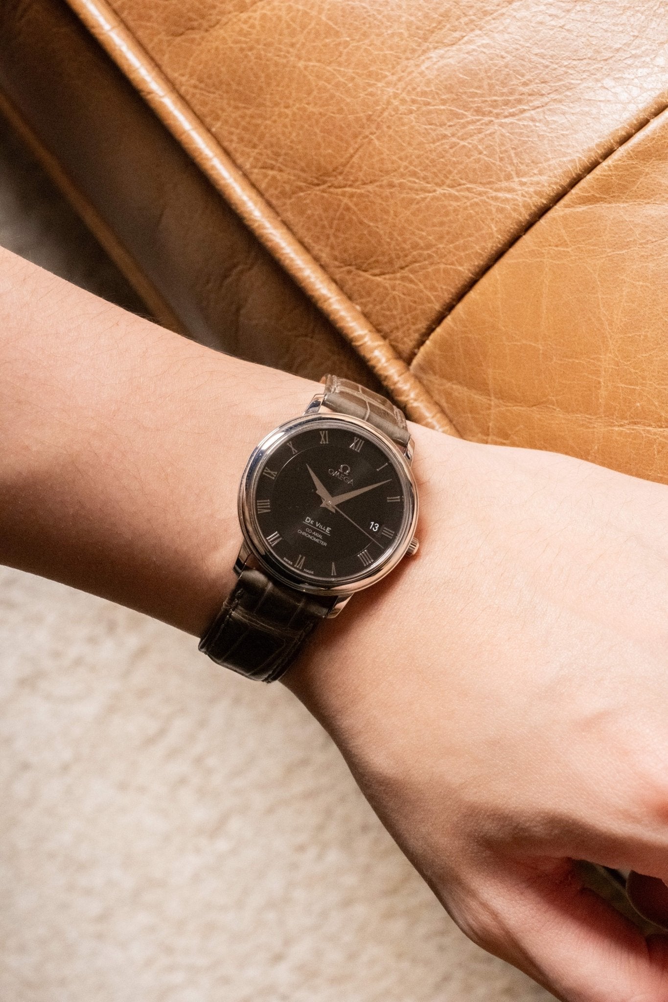 2012 OMEGA Deville Prestige 4875.50.01 Details