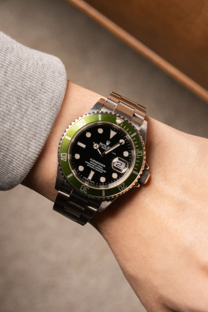 2012 Rolex Submariner Date Kermit "V-Serial" 16610LV - Wristory