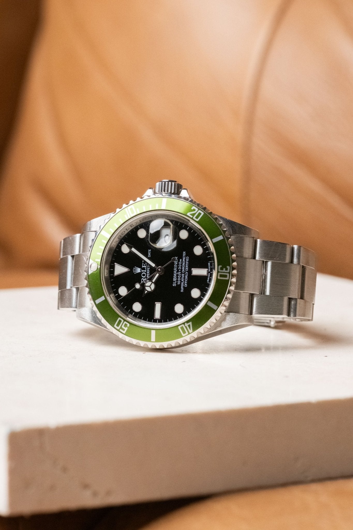 2012 Rolex Submariner Date Kermit "V-Serial" 16610LV - Wristory