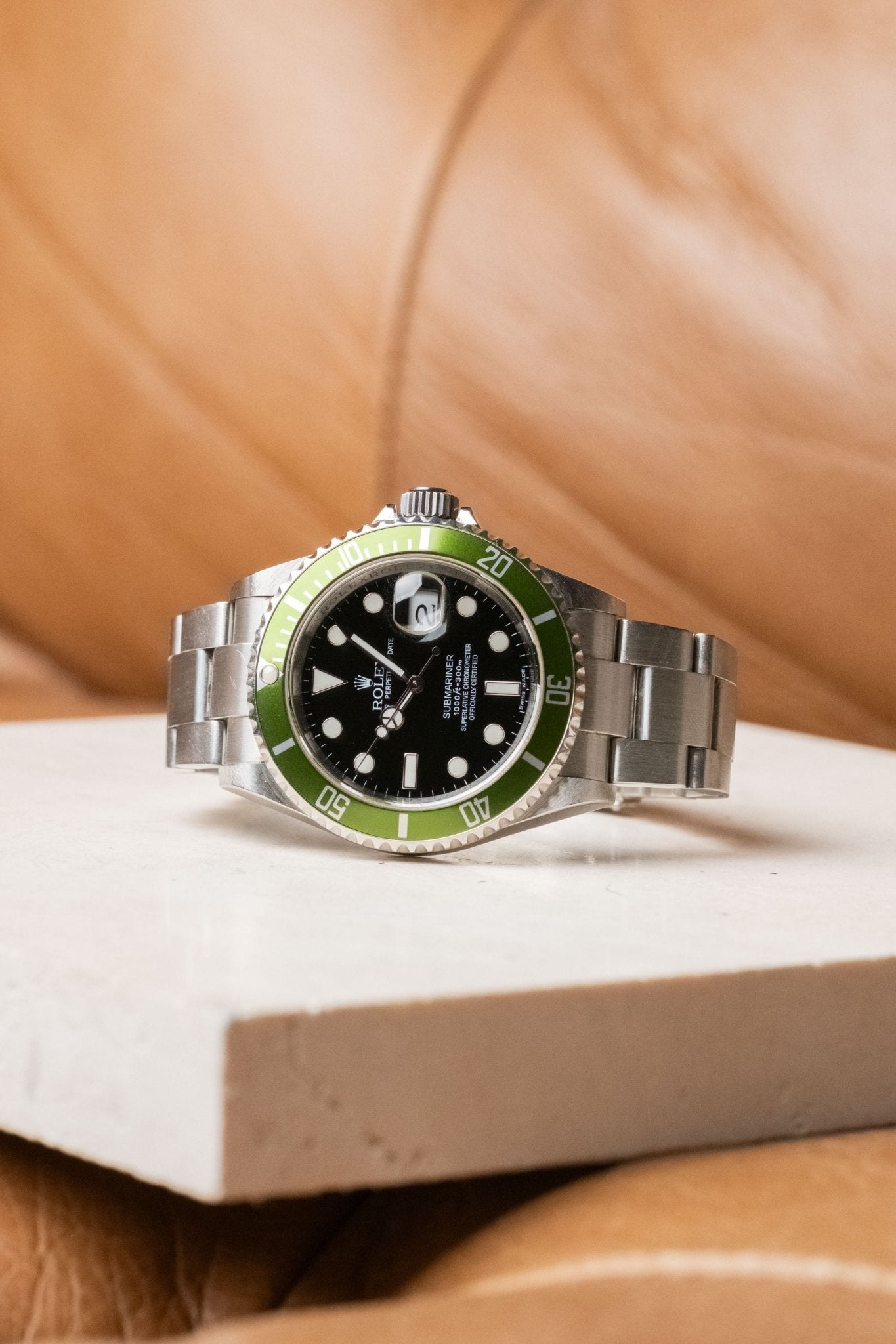 2012 Rolex Submariner Date Kermit "V-Serial" 16610LV - Wristory