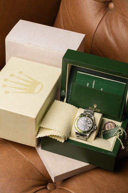2012 Rolex Submariner Date Kermit "V-Serial" 16610LV - Wristory