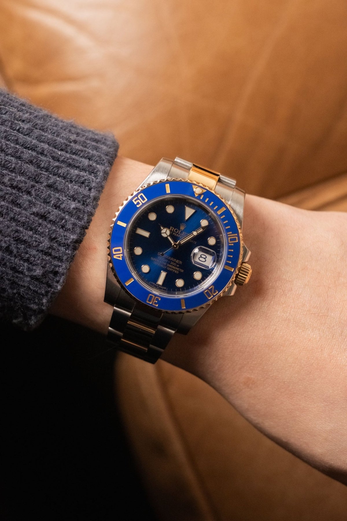 2013 Rolex Submariner "Bluesy" Ref. 116613LB - Wristory