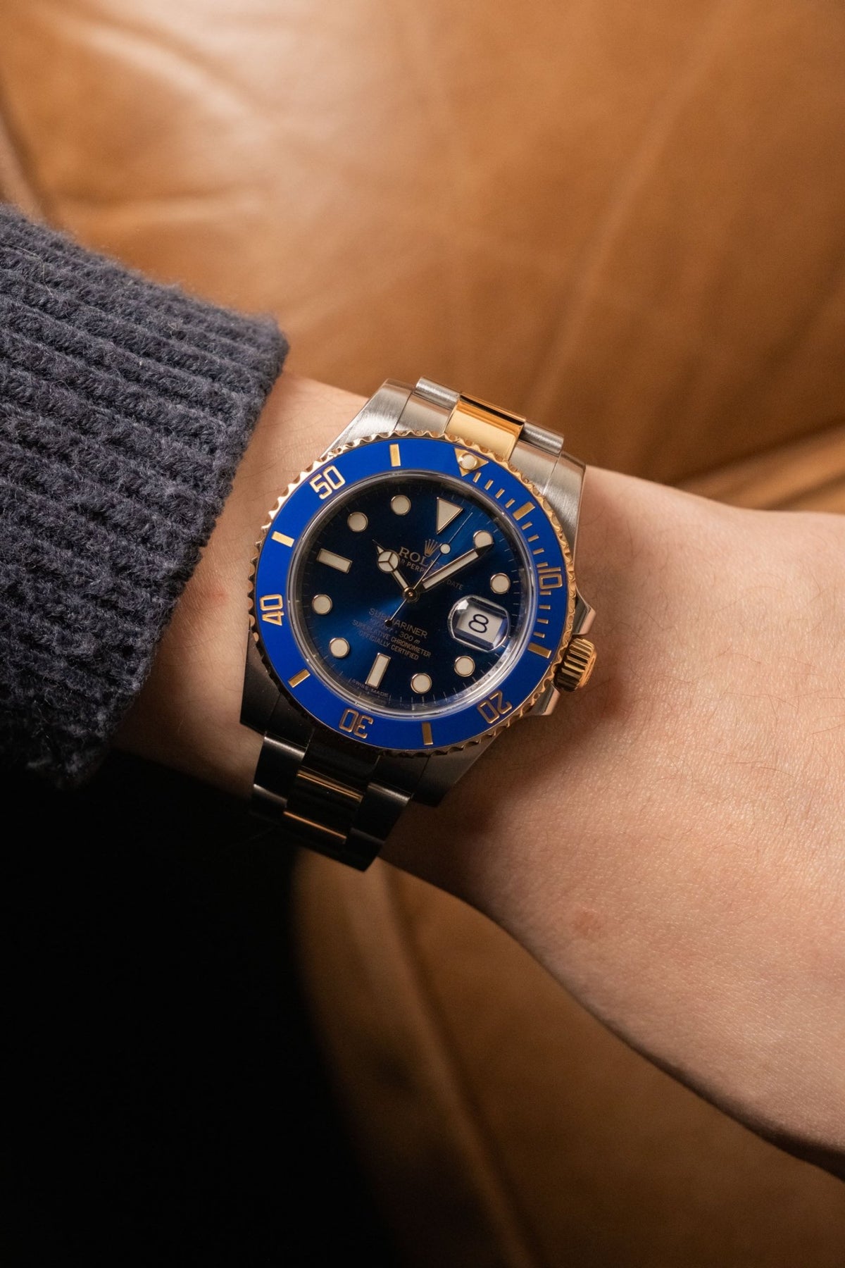 2013 Rolex Submariner "Bluesy" Ref. 116613LB - Wristory