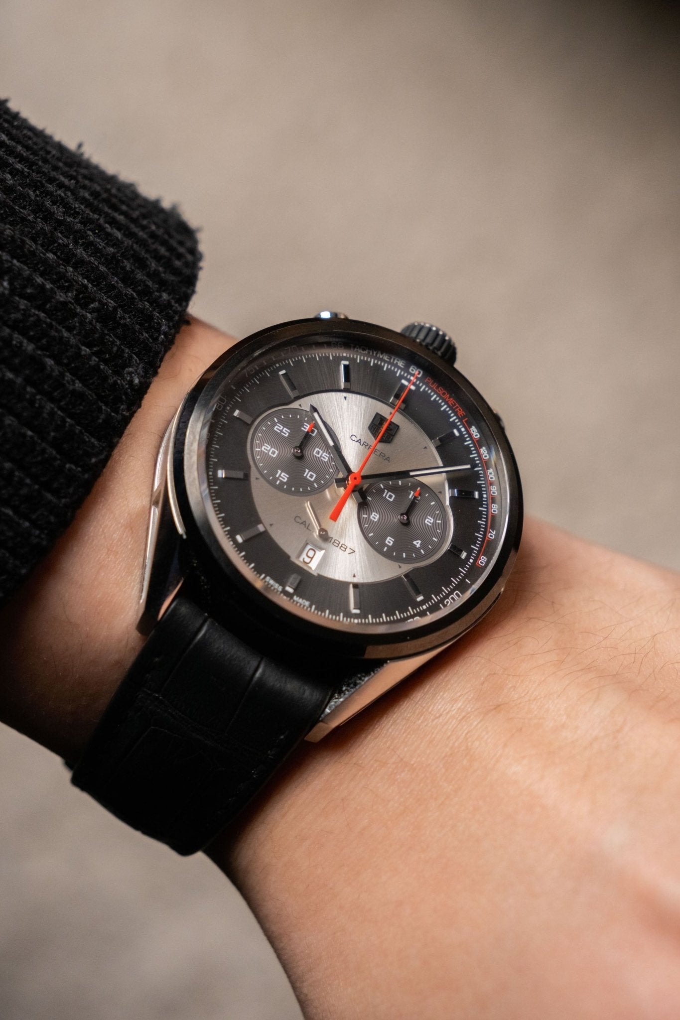 2013 TAG Heuer Carrera Calibre 1887 Bullhead 45mm Ref. CAR2C11 - Wristory