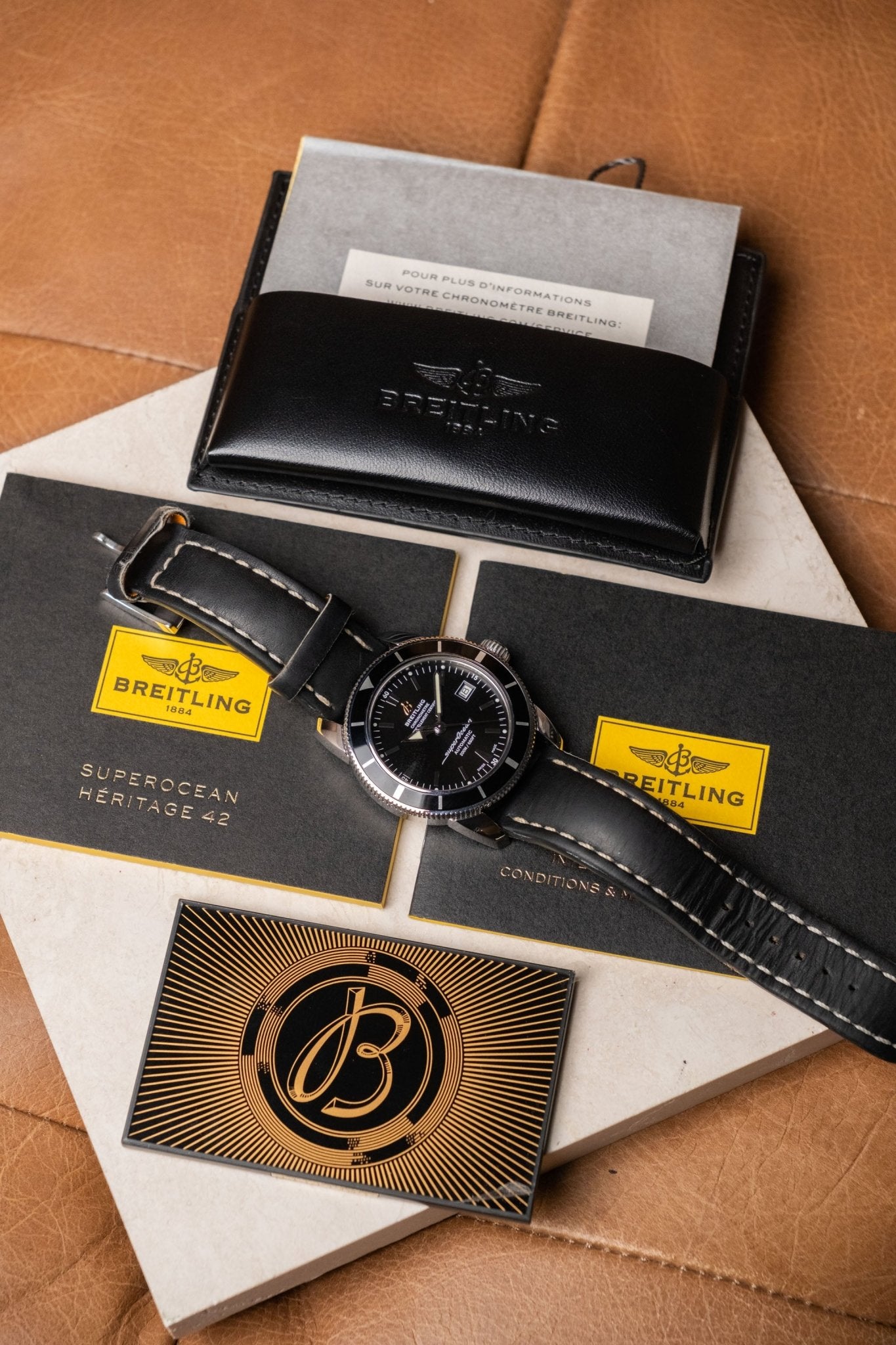 2014 Breitling Superocean Heritage 42mm Ref. A1732124/BA61 - Wristory