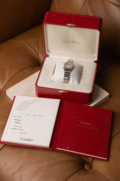2015 Cartier Santos Galbée Ref. W20056D6 - Wristory