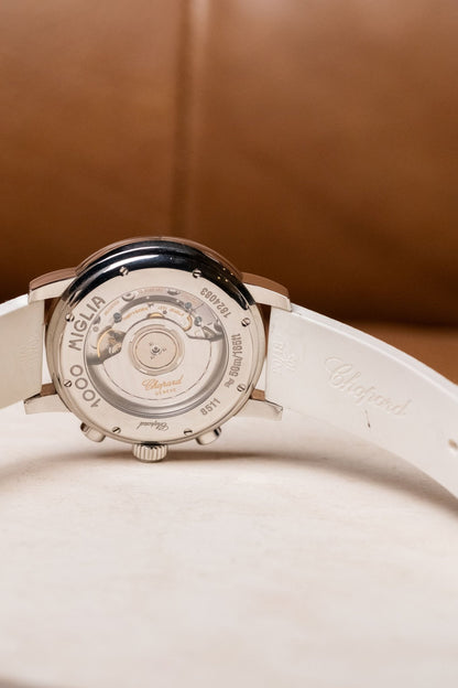 2015 Chopard 1000 Mille Miglia Mother of Pearl Chronograph 42mm Ref. 168511 - 3018 - Wristory