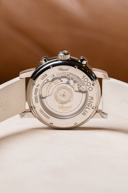 2015 Chopard 1000 Mille Miglia Mother of Pearl Chronograph 42mm Ref. 168511 - 3018 - Wristory